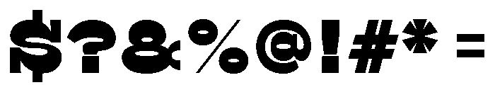 Surfbird Cut Black Font OTHER CHARS