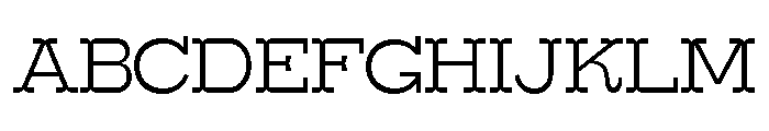 Surfbird Cut Light Font UPPERCASE