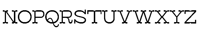 Surfbird Cut Light Font UPPERCASE