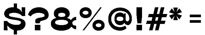 Surfbird Cut Semi Bold Font OTHER CHARS