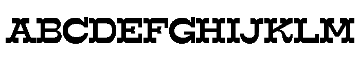 Surfbird Cut Semi Bold Font UPPERCASE