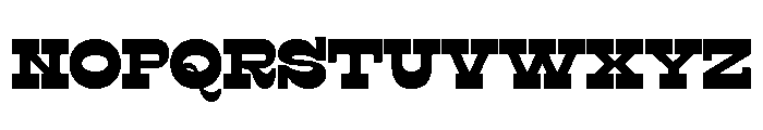 Surfbird Slab Black Font UPPERCASE