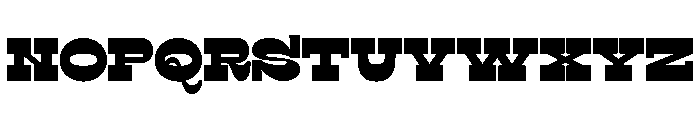 Surfbird Slab Black Font LOWERCASE