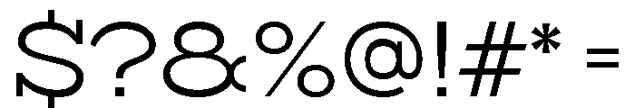 Surfbird Slab Light Font OTHER CHARS
