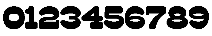 Surfbird Slab Round Black Font OTHER CHARS