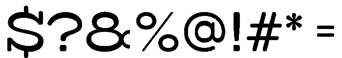 Surfbird Slab Round Regular Font OTHER CHARS