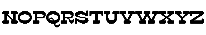 Surfbird Slab Round Semi Bold Font LOWERCASE