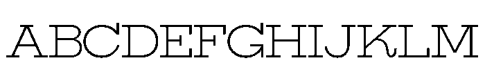 Surfbird Slab Thin FONT