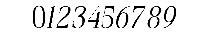 Svara Italic Font OTHER CHARS