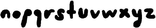 SV Mass Form Regular otf (400) Font LOWERCASE
