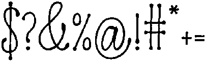 SV Parfum De Minuit Regular otf (400) Font OTHER CHARS