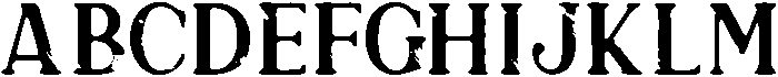 SVG otf (400) Font UPPERCASE