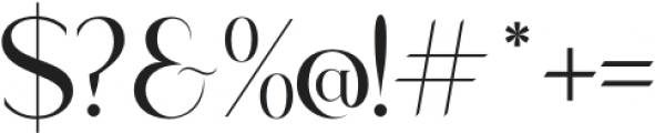 Svarga Typeface Regular otf (400) Font OTHER CHARS