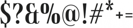Svelte Medium ttf (500) Font OTHER CHARS