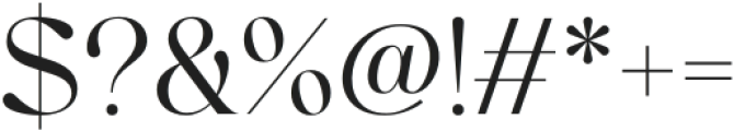 Svetze-Regular otf (400) Font OTHER CHARS