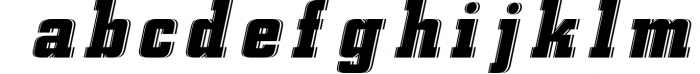 SVG color font - Fargo Font LOWERCASE