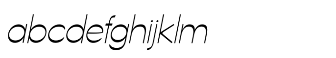 Svaiga Thin Italic FONT