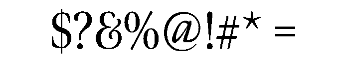 Swashington Jf Regular Font OTHER CHARS