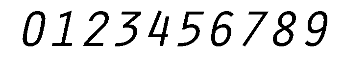 Sweet And Salty Italic Font OTHER CHARS