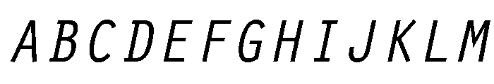 Sweet And Salty Italic Font UPPERCASE