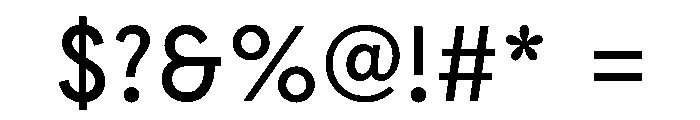 Sweet And Salty Regular Font OTHER CHARS