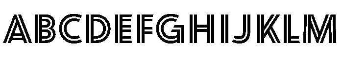 Sweet And Salty Semibold Font UPPERCASE