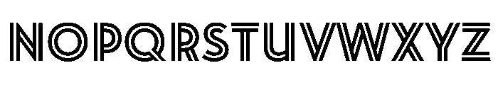 Sweet And Salty Semibold Font UPPERCASE