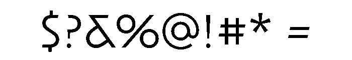 Sweet And Salty Thin Font OTHER CHARS
