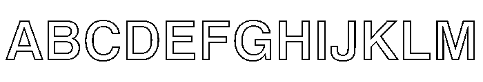 Swiss 721 Bold Font UPPERCASE