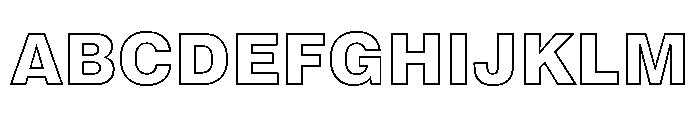 Swiss 721 Heavy Font UPPERCASE