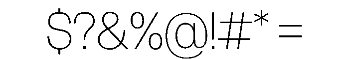 Swiss 721 Light Font OTHER CHARS