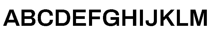 Swiss 721 Semibold Font UPPERCASE