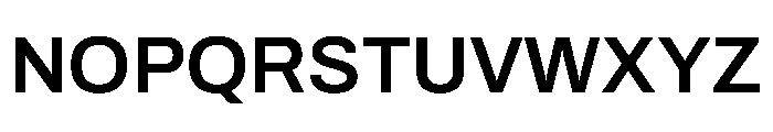 Swiss 721 Semibold Font UPPERCASE