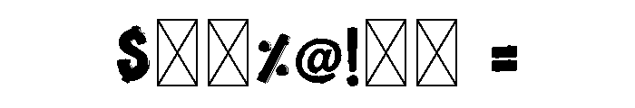 SWEET BUBLE Font OTHER CHARS