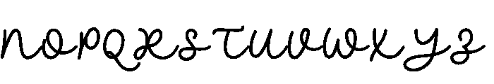 Swag Teacher Font UPPERCASE