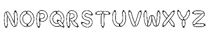 Swallow Regular Font LOWERCASE