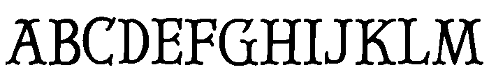 Swallowtail_Perch Font UPPERCASE