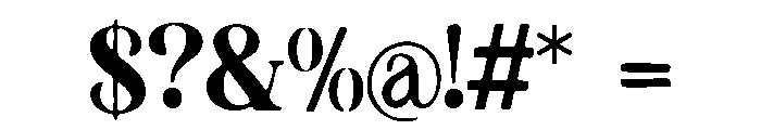 Swamp_Milkweed Font OTHER CHARS
