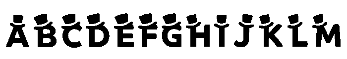 Swamp Regular Font UPPERCASE