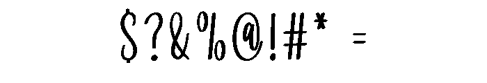 Swanky Farmhouse Font OTHER CHARS