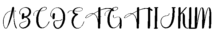 Swanky Farmhouse Font UPPERCASE