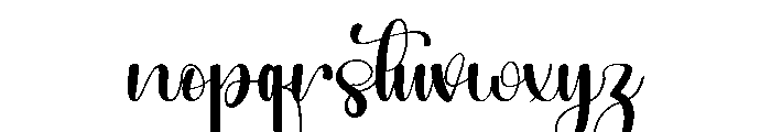 Swanky Farmhouse Font LOWERCASE