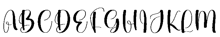 Swanky Valentine Font UPPERCASE