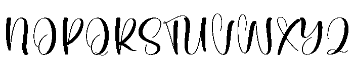 Swanky Valentine Font UPPERCASE