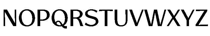Swanza Regular Font UPPERCASE