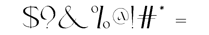 Swara Clamora Font OTHER CHARS
