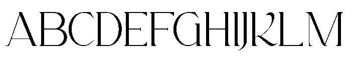 Swara Clamora Font UPPERCASE
