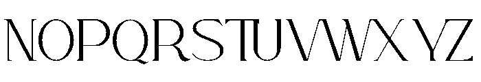 Swara Clamora Font UPPERCASE