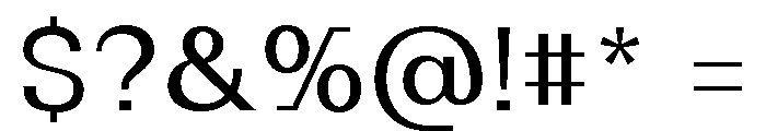 Swaraga Regular Font OTHER CHARS