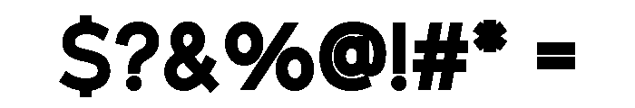 Swarthy Black Font OTHER CHARS